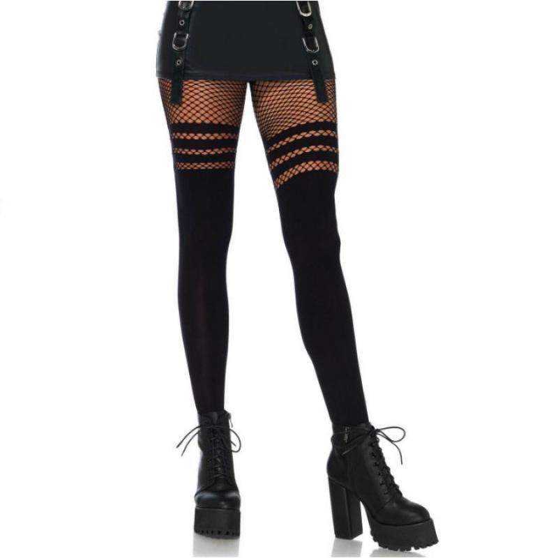 Leg avenue pantyhouse medias rejilla negro Leg avenue pantyhouse medias rejilla negro