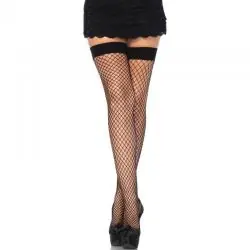 Leg avenue medias en red negras talla unica