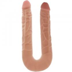 Get real - doble dong 40 cm natural