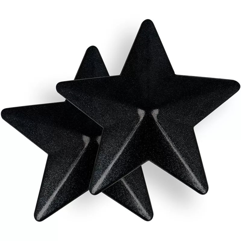 Coquette chic desire - cubre pezones estrellas negras