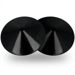 Coquette chic desire - cubre pezones circulos negros
