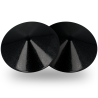 Coquette chic desire cubre pezones circulos color negros - 1
