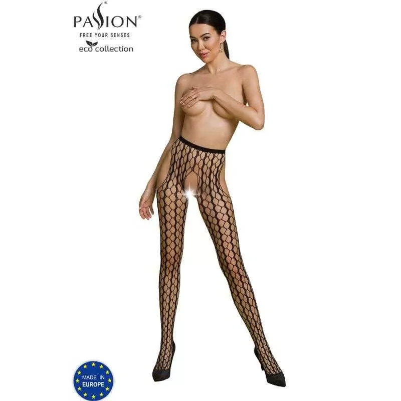 Passion - eco collection bodystocking eco s007 negro - - 1