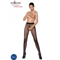 Passion - tiopen 009 medias negro 1/2 (20 den) - - 1