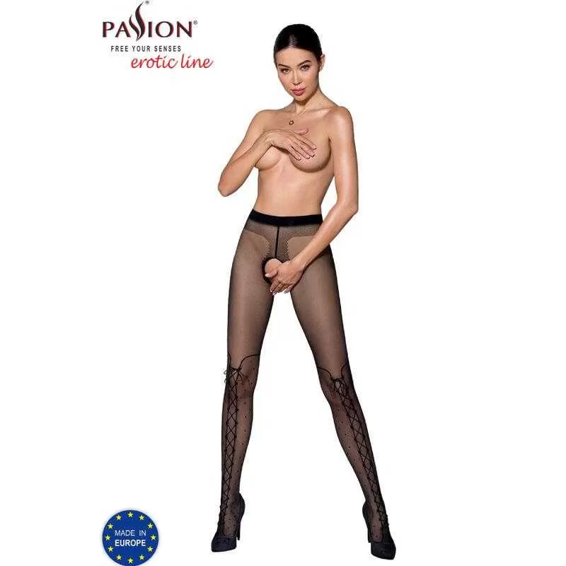 Passion - tiopen 009 medias negro 1/2 (20 den) - - 1 Passion - tiopen 009 medias negro 1/2 (20 den) - - 1