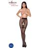Medias Passion Tiopen 011 20 den en negro, modelo de frente
