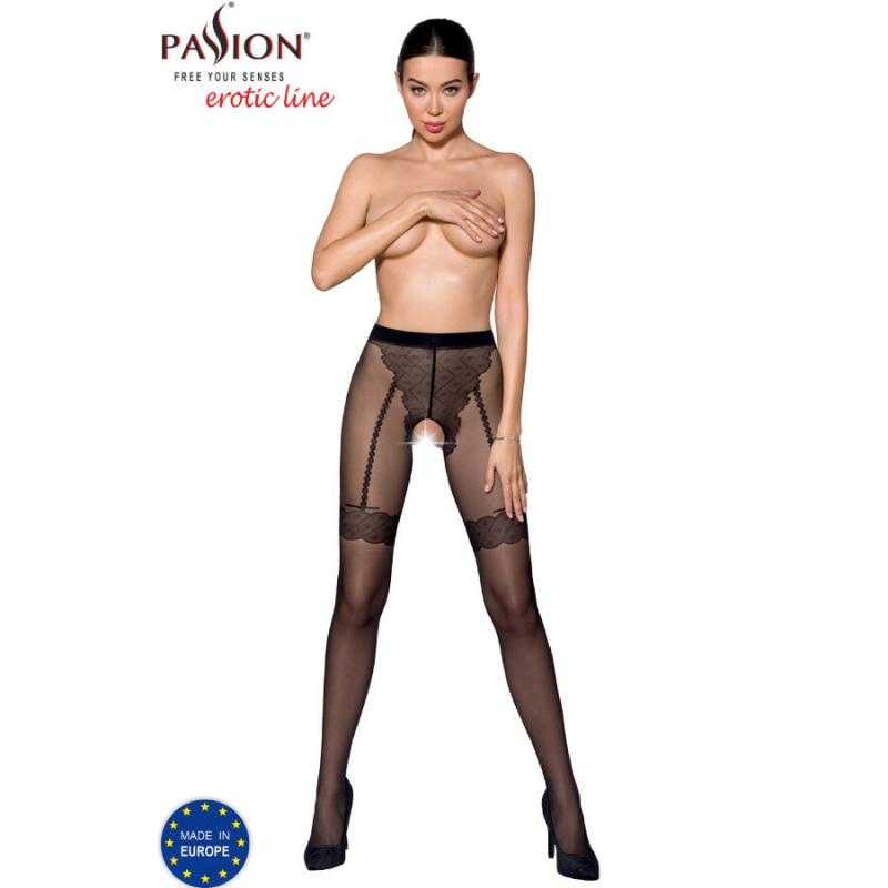 Passion - tiopen 016 medias negro 1/2 (20 den) Passion - tiopen 016 medias negro 1/2 (20 den)