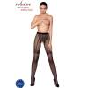 Medias Passion Tiopen 016 20 den en negro, modelo de frente