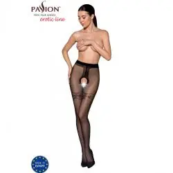 Passion - tiopen 021 medias negro 1/2 (20 den) - - 1