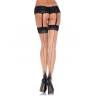 Leg avenue medias con tacon cubano y costura trasera nude - 1