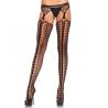Leg avenue medias con liguero exclusive negro - 1