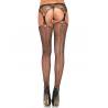 Leg avenue medias con liguero exclusive negro - 2