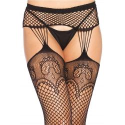 Leg avenue medias en red con ligueros