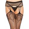 Leg avenue medias en red con ligueros - 2