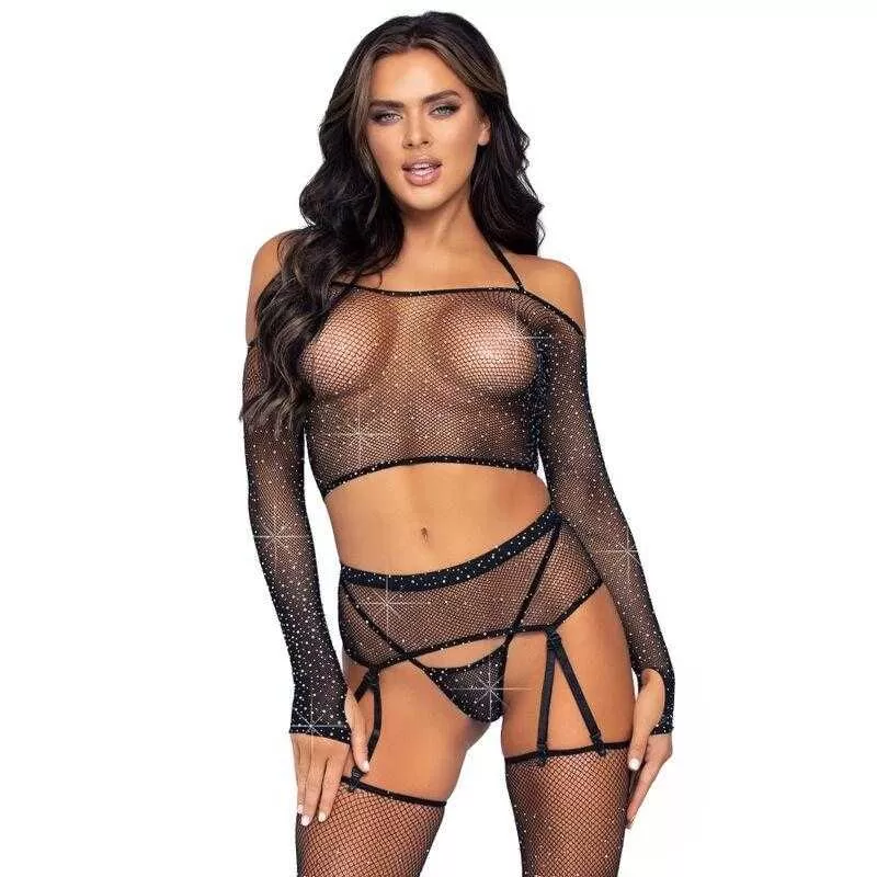 Leg avenue set cuatro piezas Leg avenue set cuatro piezas