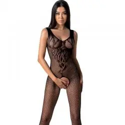 Passion - bs098 bodystocking negro talla unica - - 1