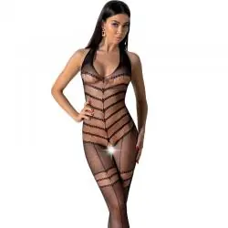 Passion - bs100 bodystocking negro talla unica - - 1