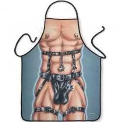 Diablo picante - delantal sado masculino