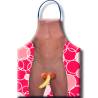 Diablo picante - delantal frutal hombre - 1