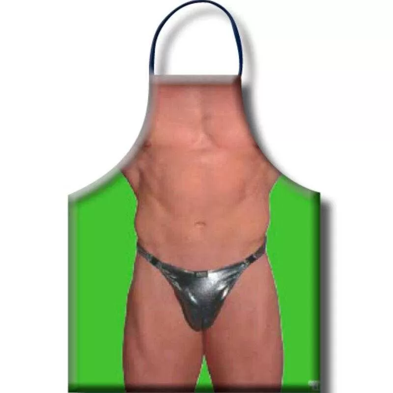 Diablo picante - delantal sexy hombre