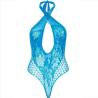 Leg avenue - teddy halter con encaje azul - 7