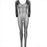 Leg avenue - bodystocking negro manga larga - 5
