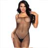 Leg avenue - bodystocking red con abertura - 1