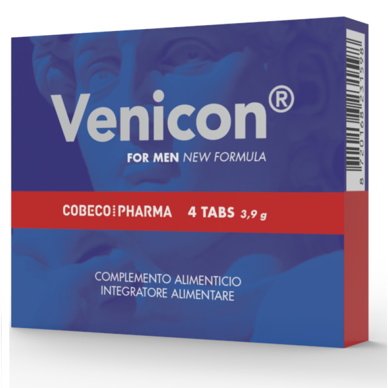 Cobeco - venicon complemento alimenticio masculino 4 caps Cobeco - venicon complemento alimenticio masculino 4 caps