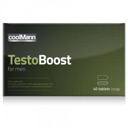 Cobeco - coolmann testo boost potenciador con tribulus terrestris 40 tabs