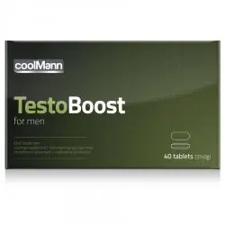 Cobeco - coolmann testo boost potenciador con tribulus terrestris 40 tabs