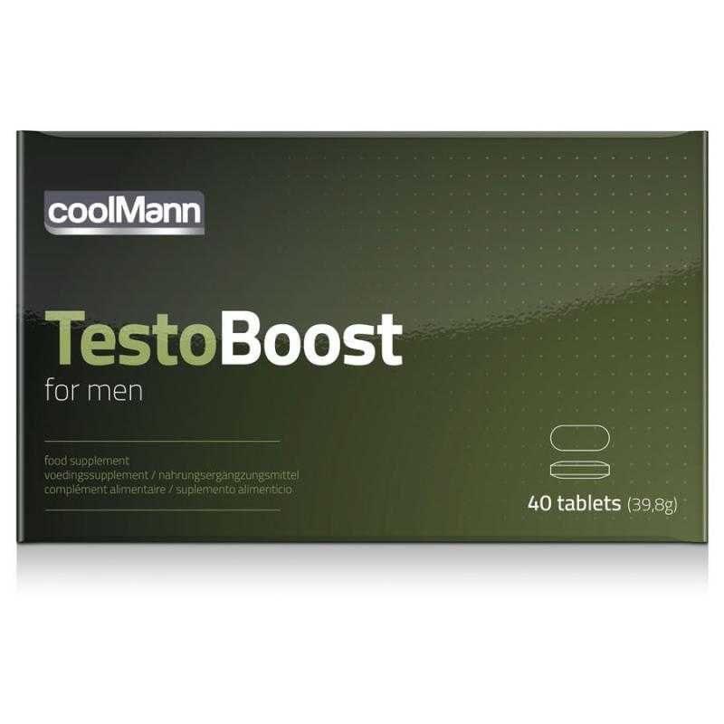 Cobeco - coolmann testo boost potenciador con tribulus terrestris 40 tabs Cobeco - coolmann testo boost potenciador con tribulus terrestris 40 tabs