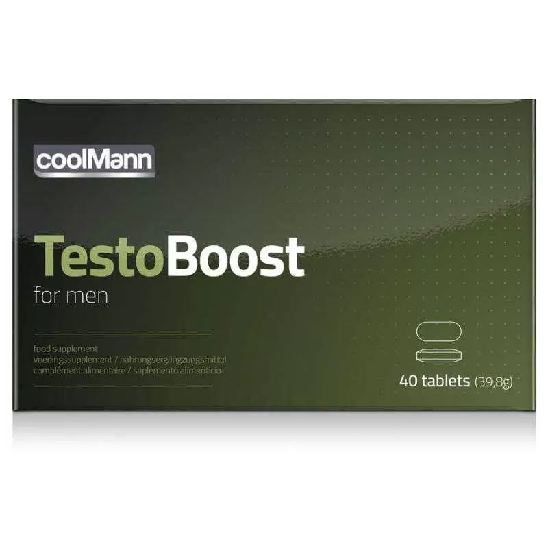 Cobeco - coolmann testo boost potenciador con tribulus terrestris 40 tabs