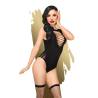 Teddy Penthouse Hotter Than Hell con aberturas, de frente