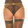 Leg avenue liguero lurex dorado talla unica - 2