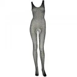 Leg avenue bodystocking con abertura y brillantes t.u Leg avenue bodystocking con abertura y brillantes t.u