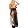 Subblime queen plus set top-vestido y tanga negro - 3