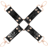 Begme black edition hog tie cuero vegano - 1
