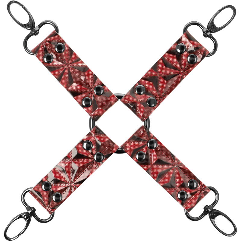 Begme - red edition hog tie cuero vegano