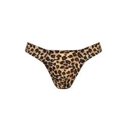 Tanga Anais Men Mercury, prenda sola por delante, sobre fondo blanco