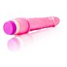 Baile vibrador rosa realistico 23 cm - 3