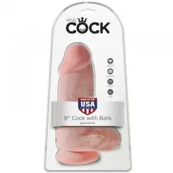 King cock pene realistico chubby 23 cm