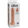Caja del King Cock Uncut de 7 pulgadas claro