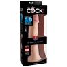 Kingcock dildo triple densidad 23 cm - 6