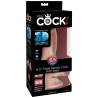 Caja del King Cock Plus 6,5 pulgadas con testículos