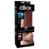 Kingcock dildo triple densidad 19 cm - 7