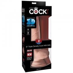 Kingcock dildo triple densidad 18.4 cm