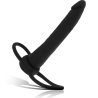 Mythology - cobi onyx dildo anal con anillos para pene y testículos 13 cm - 3