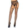 Leg avenue industrial medias liguero con anillas cuerpo de red talla unica - 3