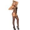 Bodystocking con efecto liguero Leg Avenue, de lado