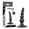 Addicted toys anal sexual plug 10cm negro - 2